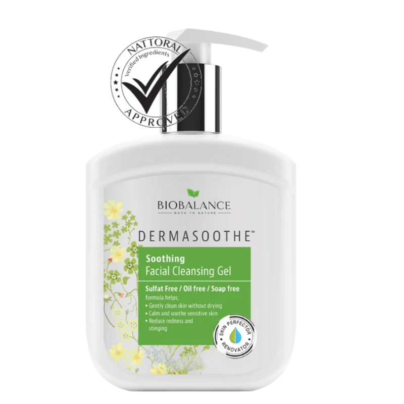 Dermasoothe Soothing Facial Cleansing Gel-250Ml- Biobalance