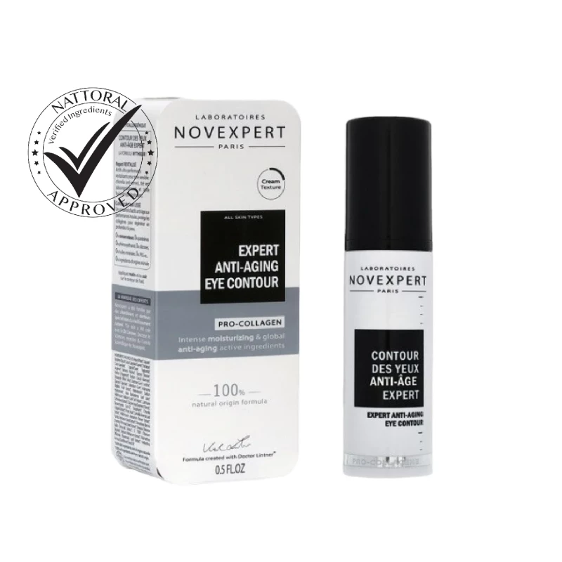 The Expert Anti- Aging Eye Contour For Dark Circles & Craws Feet - 15Ml - Novexpert