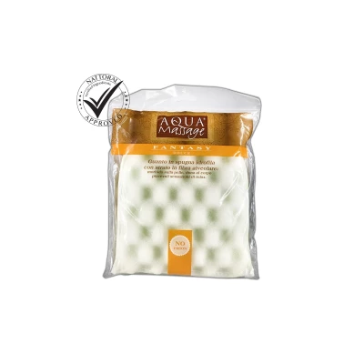 قفاز تدليك إسفنجي لطيف