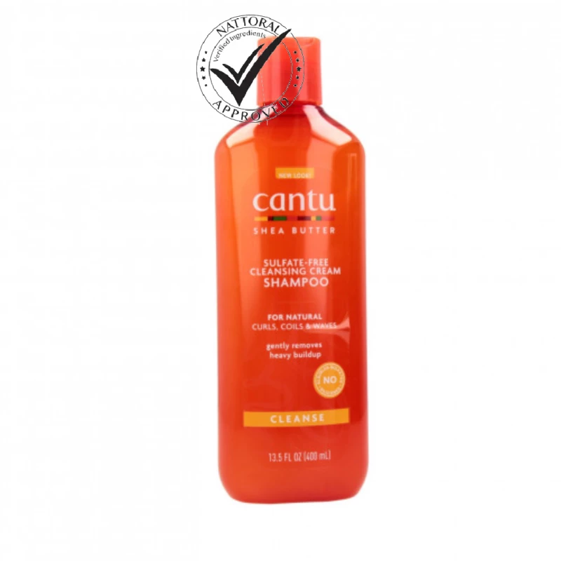 Cantu Cleansing Cream Shampoo Sulfate Free, 400 Ml