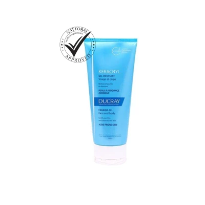 Du Keracnyl Foaming Face & Body Cleansing Gel-200Ml - Ducray