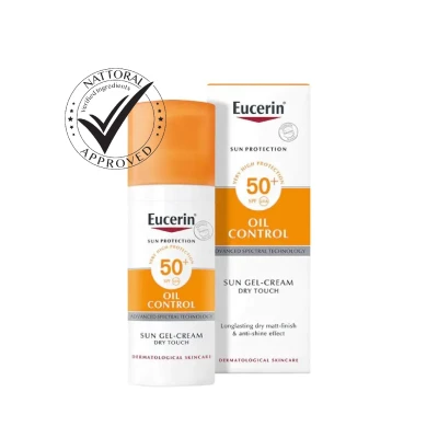 Eucerin Oil Control Gel-Cream Sunscreen Spf 50+, 50Ml