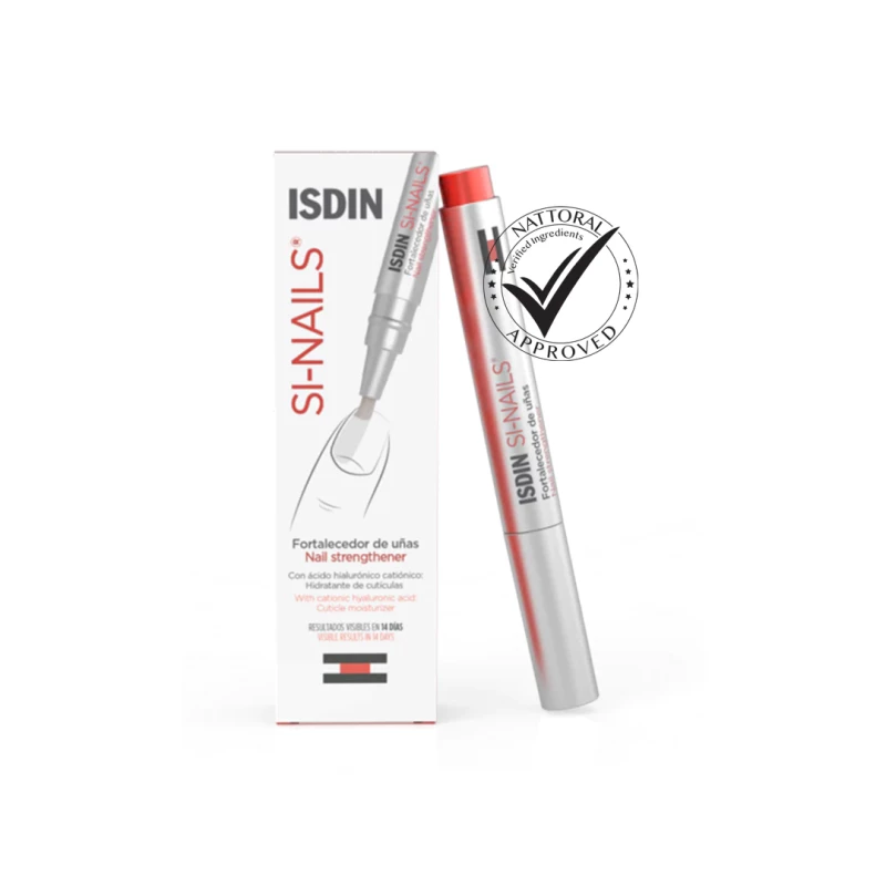 Si-Nails Varnis For Weak Brittle Nails & Cuticles-2.5Ml- Isdin