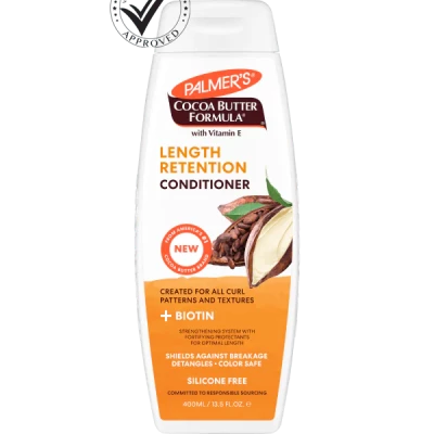 Palmers Cocoa Butter & Biotin Length Retention Hair Conditioner, 400Ml