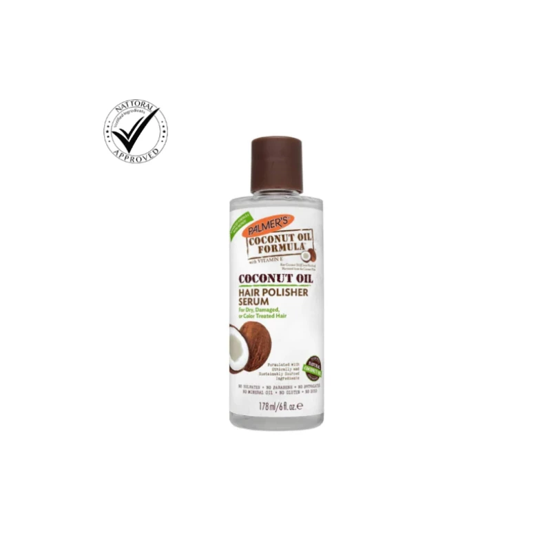 Palmer`S Coconut Oil Formula Hair Polisher Shine Boosting Finishing Serum- 178Ml