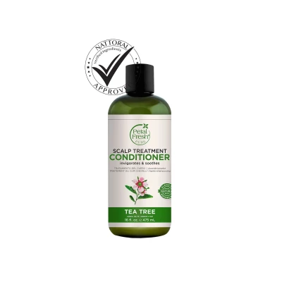 Petal Fresh Tea Tree Conditioner- Scalp Treatment For Oily Hair,475Ml